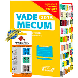 Livro - Vade Mecum 2015: Edição Especial - CPC Atualizado + Etiquetas Jurídicas Vade Mecum 20x1 ao 25x1 - Marca Fácil é bom? Vale a pena?