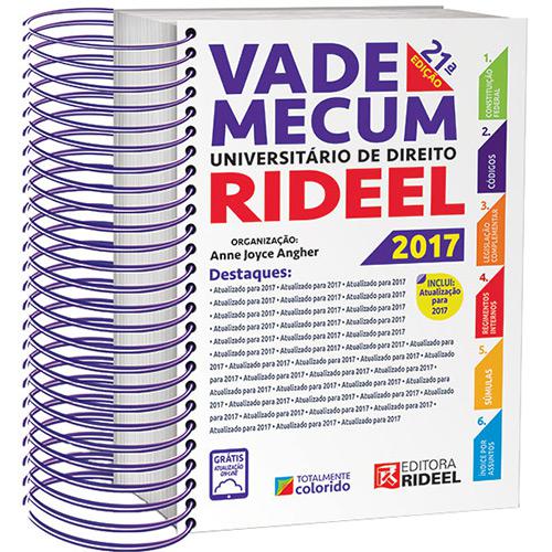 Livro - Vade Mecum Universitário de Direito Rideel-2017 é bom? Vale a pena?