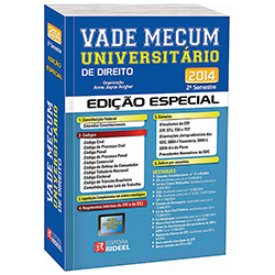 Livro - Vade Mecum Universitário de Direito Rideel 16ª Edição - 2º Semestre 2014 é bom? Vale a pena?
