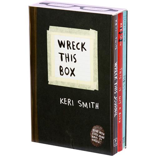 Livro - Wreck This Box: Wreck This Journal, This Is Not a Book, Mess (Boxed Set) é bom? Vale a pena?