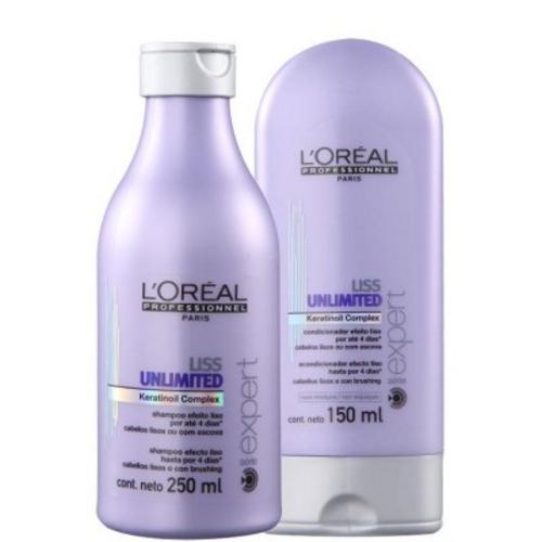Loreal Professionnel Liss Unlimited Kit Shampoo 250ml + Condicionador 150ml é bom? Vale a pena?