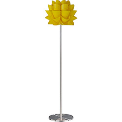 Luminária Coluna Lotus Polipropileno Amarela Base Alumínio - Avelis é bom? Vale a pena?