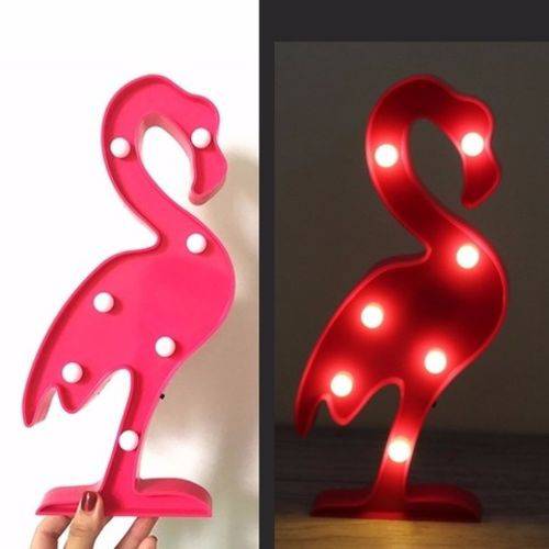 Luminaria Led Flamingo Cisne Decorativa 3d Abajur para Mesa ou Parede é bom? Vale a pena?