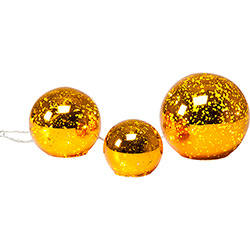 Luminárias Led Ouro Velho - Conjunto de 3 Bolas - Christmas Traditions é bom? Vale a pena?