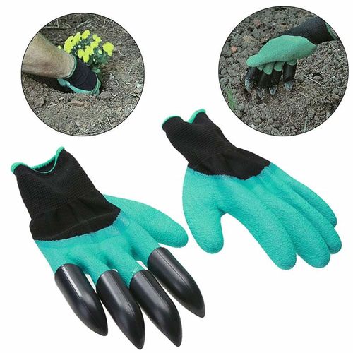 Luva de Jardinagem com Garras Protege Cava Planta Garden Genie Gloves (888164) é bom? Vale a pena?