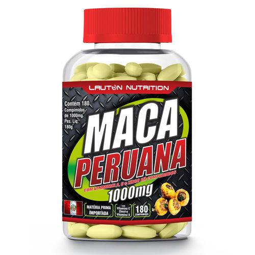 Maca Peruana 1000mg - 180 Tabs - Lauton Nutrition é bom? Vale a pena?