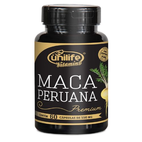 Maca Peruana Premium Pura Unilife 60 Capsulas 550mg é bom? Vale a pena?