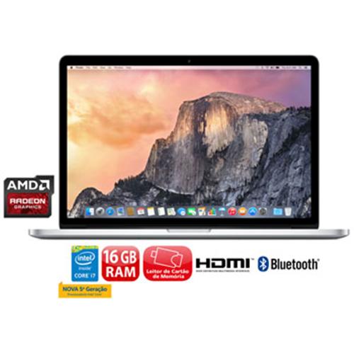 MacBook Pro Apple MJLT2BZ/A com Intel® Core™ i7 Quad Core, 16GB, 512GB SSD, Leitor de Cartões, HDMI, Bluetooth, Tela LED Retina 15.4" e OS X Yosemite é bom? Vale a pena?