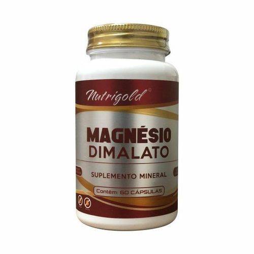 Magnésio Dimalato - 60 Cápsulas - Nutri Gold é bom? Vale a pena?