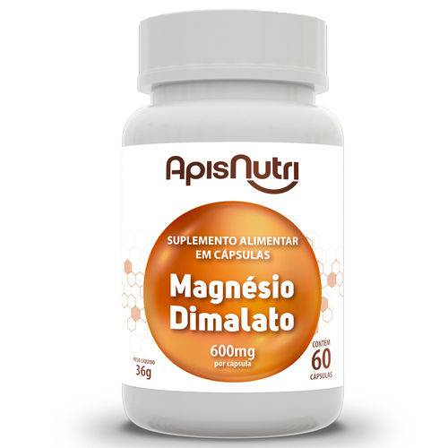 Magnésio Dimalato 600Mg Apisnutri 60 Cápsulas é bom? Vale a pena?