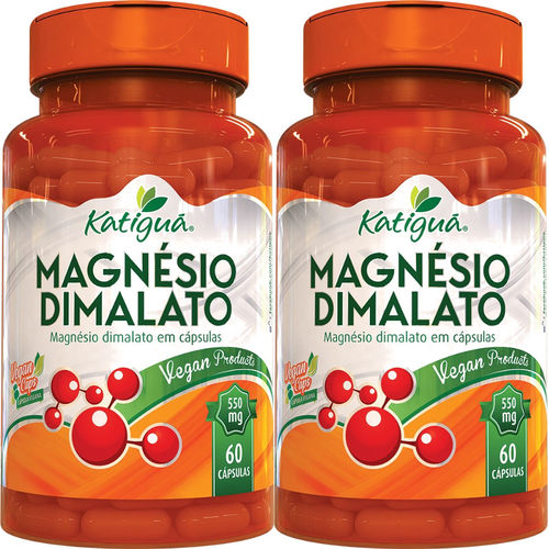 Magnésio Dimalato - 2x 60 Cápsulas - Katigua é bom? Vale a pena?
