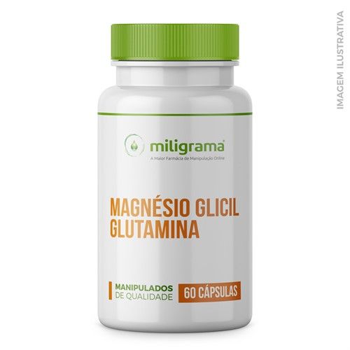 Magnésio Glicil Glutamina 400mg Cápsulas - 60 Cápsulas é bom? Vale a pena?