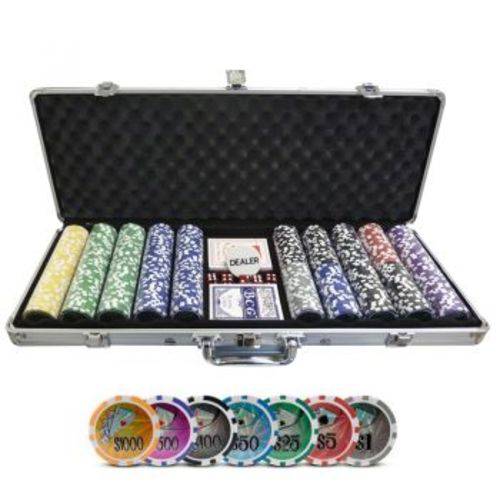 Maleta de Poker Grand Royale Oficial - 500 Fichas Numeradas 11,5 Gramas - 2 Deck - Dealer é bom? Vale a pena?