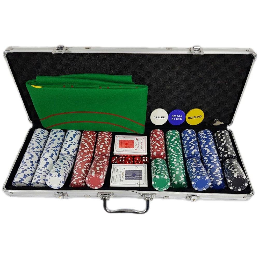 Maleta Poker 500 Fichas Oficiais Sem Numeração Kit Completo é bom? Vale a pena?
