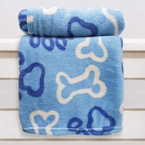 Manta Cobertor em Microfibra para Cachorro Azul - Meu Pet é bom? Vale a pena?