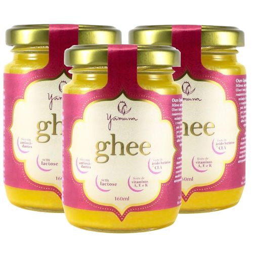 Manteiga Clarificada Ghee Kit com 3 Frascos de 160ml é bom? Vale a pena?