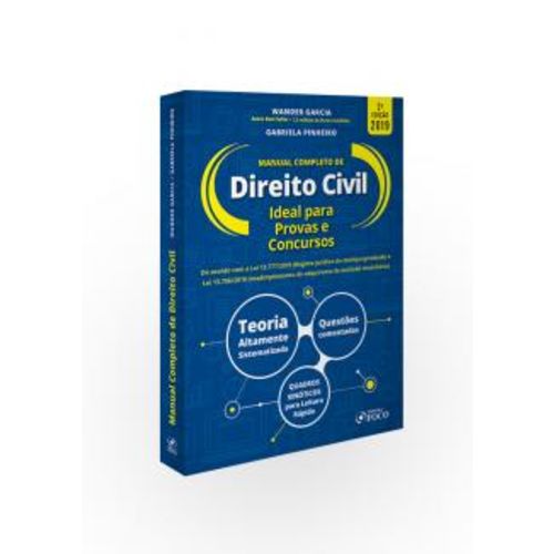 Manual Completo de Direito Civil - 2ª Edição (2019) é bom? Vale a pena?