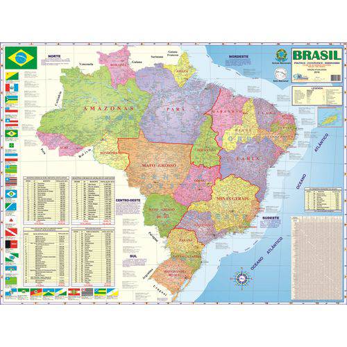 Mapa do Brasil Atualizado - ENROLADO é bom? Vale a pena?