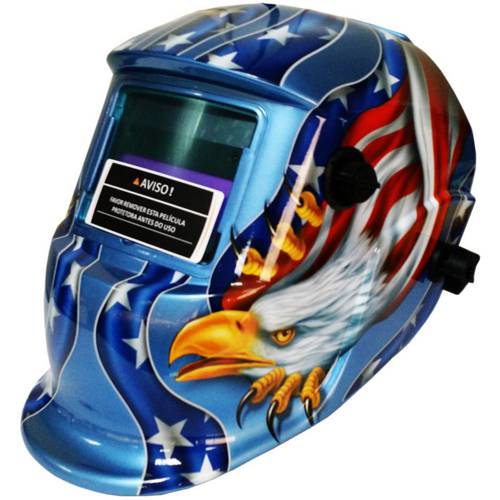 Máscara para Solda com Escurecimento Automático de 9 a 13 Modelo Águia Evald é bom? Vale a pena?
