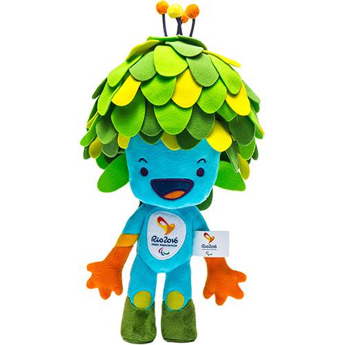 Mascote Rio 2016 Paralímpico 30cm é bom? Vale a pena?