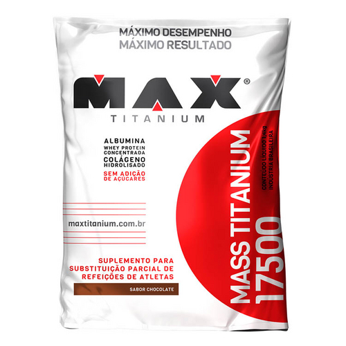 Mass Titanium 17500 Refil (1,4kg) Max Titanium - Chocolate é bom? Vale a pena?