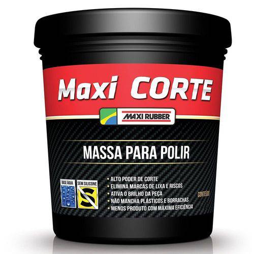 Massa de Polir 2 Maxi Corte 500g Maxi Rubber é bom? Vale a pena?