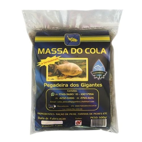 Massa para Pesca do Cola Pegadeira (500g) Camarão é bom? Vale a pena?