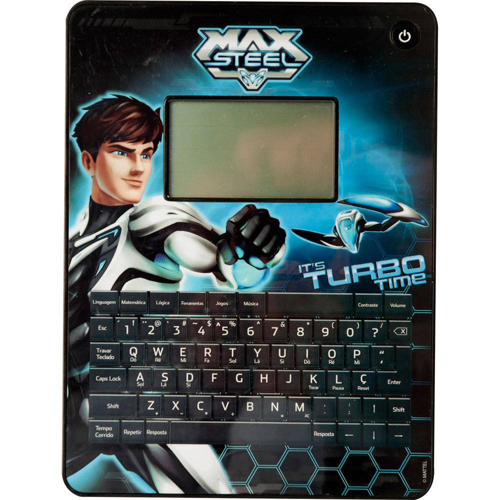 Max Tablet do Max Steel 40 Atividades Candide Preto é bom? Vale a pena?
