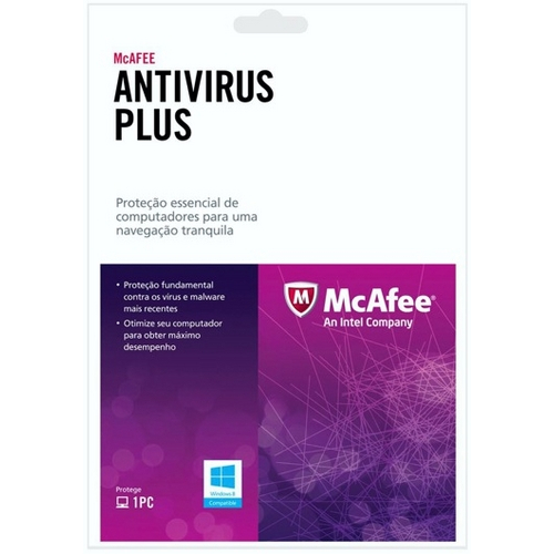 Mcafee Antivirus Plus 2015 - Licença por 1 Ano - 1 Pc - Cartão de Ativação é bom? Vale a pena?