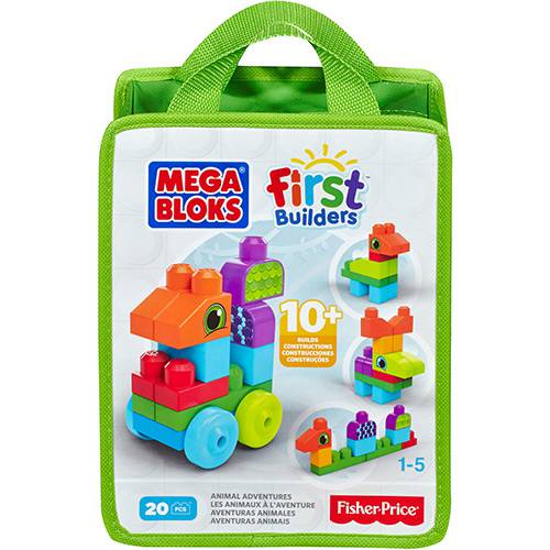 Mega Bloks First Builders Sacola Criar Animais - Mattel é bom? Vale a pena?