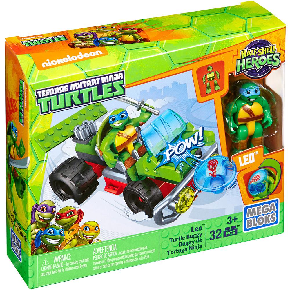 Mega Bloks Tartarugas Ninja JR Ninja Buggy - Leonardo - Mattel é bom? Vale a pena?