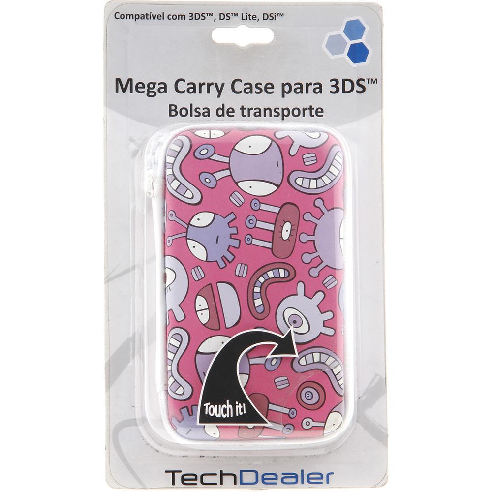 Mega Carry Case para 3DS - Bolsa de Transporte (Inseto Rosa) é bom? Vale a pena?