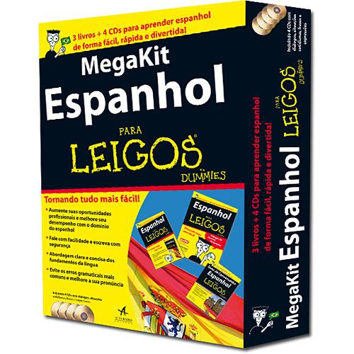 Mega Kit Espanhol para Leigos: (3 Livros + 4 CDs) é bom? Vale a pena?