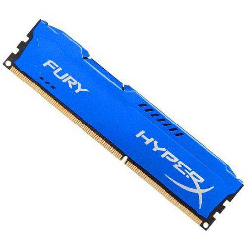 Memoria Kingston DDR3 4GB HyperX Fury 1600 MHz Azul é bom? Vale a pena?