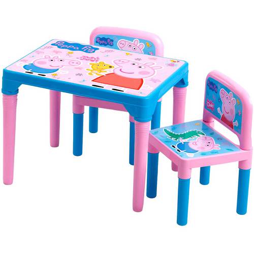 Mesa Cadeiras Peppa Pig é bom? Vale a pena?
