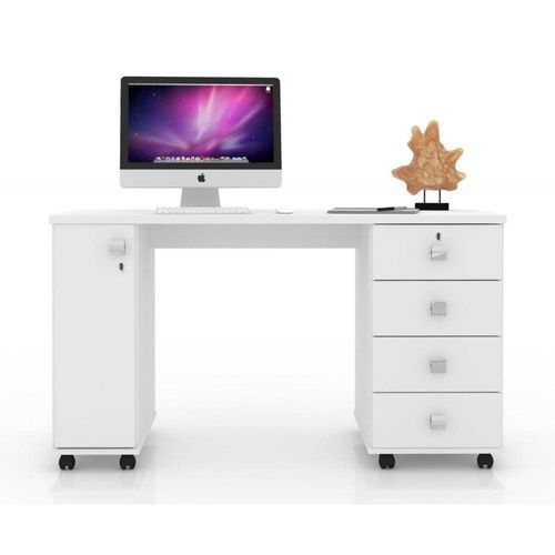 Mesa Computador Office Smart - Branco - Lukaliam Móveis é bom? Vale a pena?