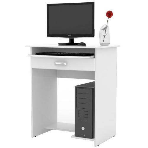 Escrivaninha / Mesa para Computador Prática C/ Gaveta - Branco - Ej Móveis é bom? Vale a pena?