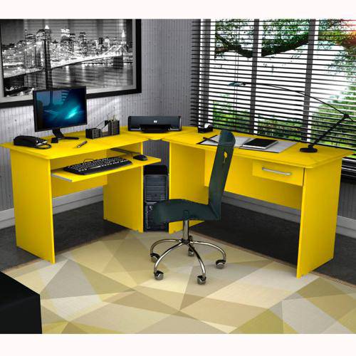 Mesa Escritório Master Zanzini Amarelo é bom? Vale a pena?