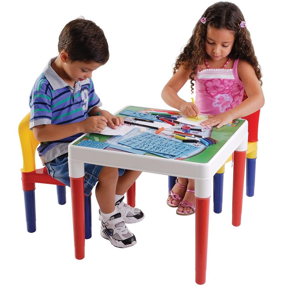 Mesa Infantil Escolar Com Duas Cadeiras 9068 - Bell Toy é bom? Vale a pena?