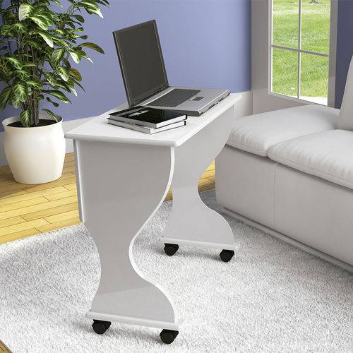 Mesa para Computador Dobravel C27 Bb Branco Brilho - Dalla Costa é bom? Vale a pena?