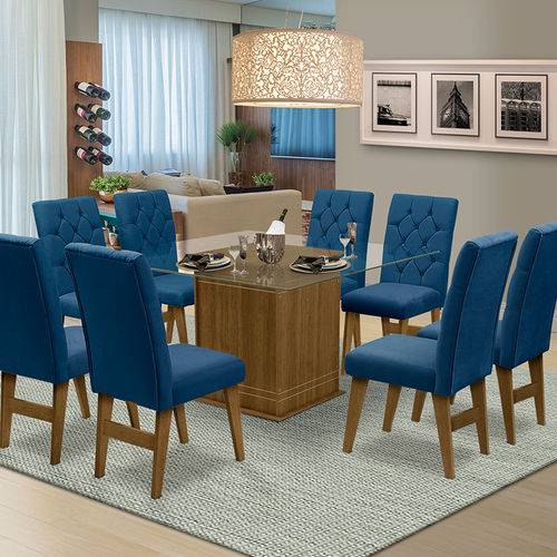 Mesa para Sala de Jantar Saint Louis com 8 Cadeiras – Dobuê Movelaria - Mell / Royal é bom? Vale a pena?