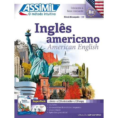 Método Intuitivo Assimil Inglês Americano - Superpack Livro + CD + MP3 é bom? Vale a pena?