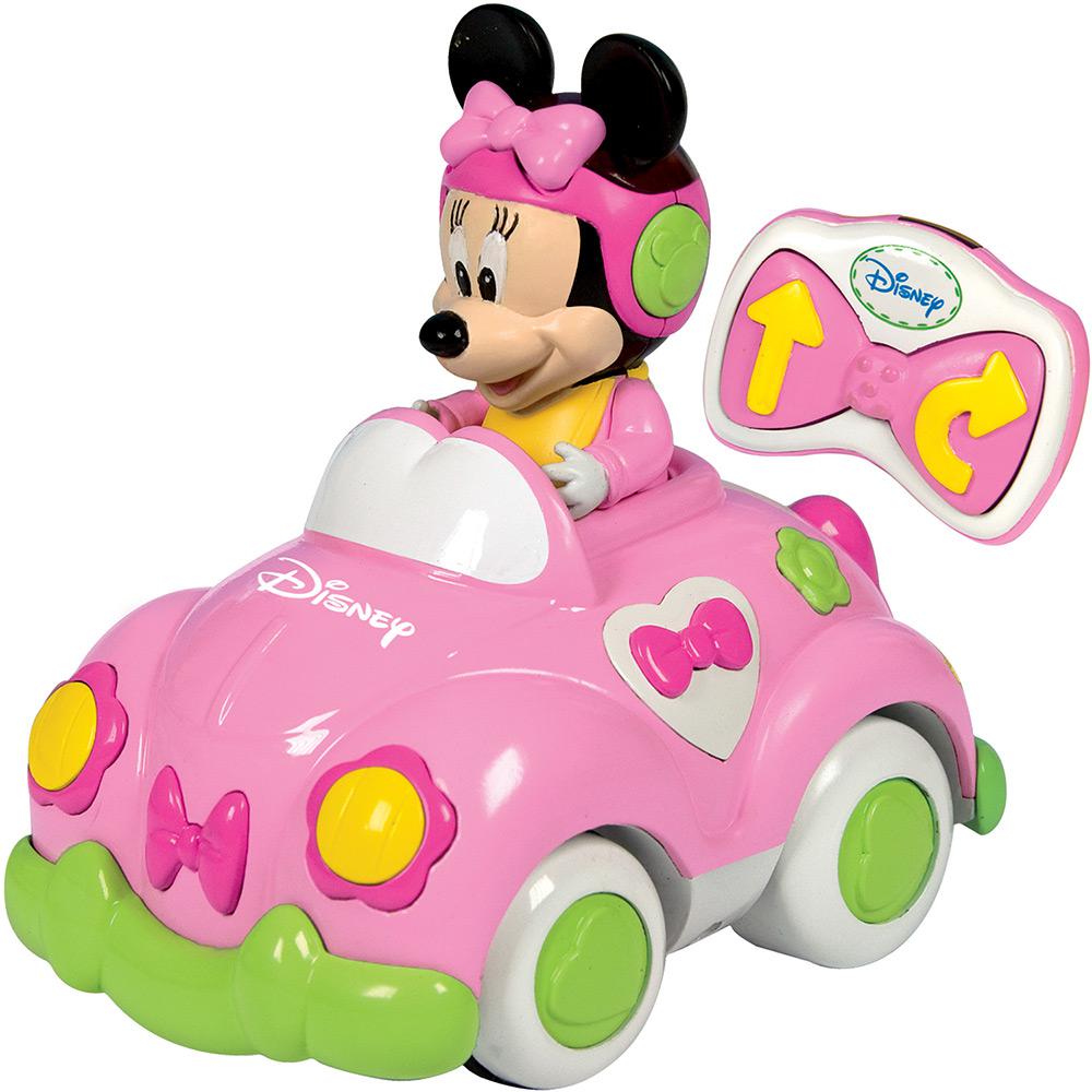 Meu Primeiro Carrinhode Controle Romoto Minnie Rosa com Branco e Verde - Disney é bom? Vale a pena?