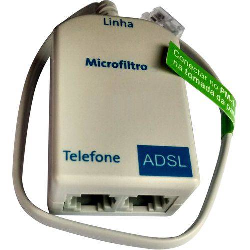 Micro Filtro ADSL Duplo - Pacote com 3 Unidades é bom? Vale a pena?