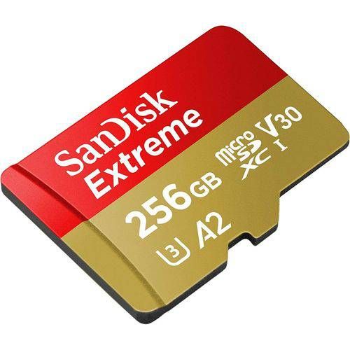 Micro Sd Sandisk Sdxc Extreme A2 U3 160mb/s 256gb é bom? Vale a pena?