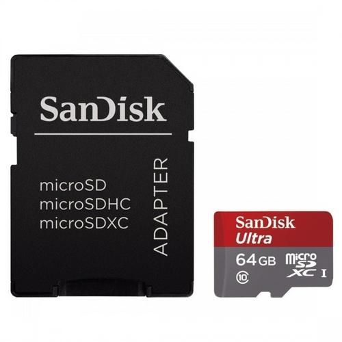 Micro Sdhc 64gb Ultra Uhs-I 48mb Full Hd Video C Adapt Sd Sdsdquan 064g Sandisk é bom? Vale a pena?