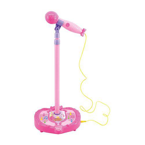 Microfone Infantil Feminino Musical Karaoke Brinquedo Criança Som (DMT3836) é bom? Vale a pena?
