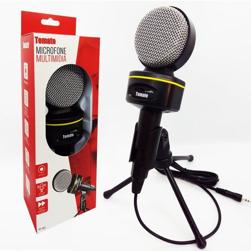 Microfone Multimídia Studio Gravação Youtuber com Tripé e Cabo - Mt1021 é bom? Vale a pena?