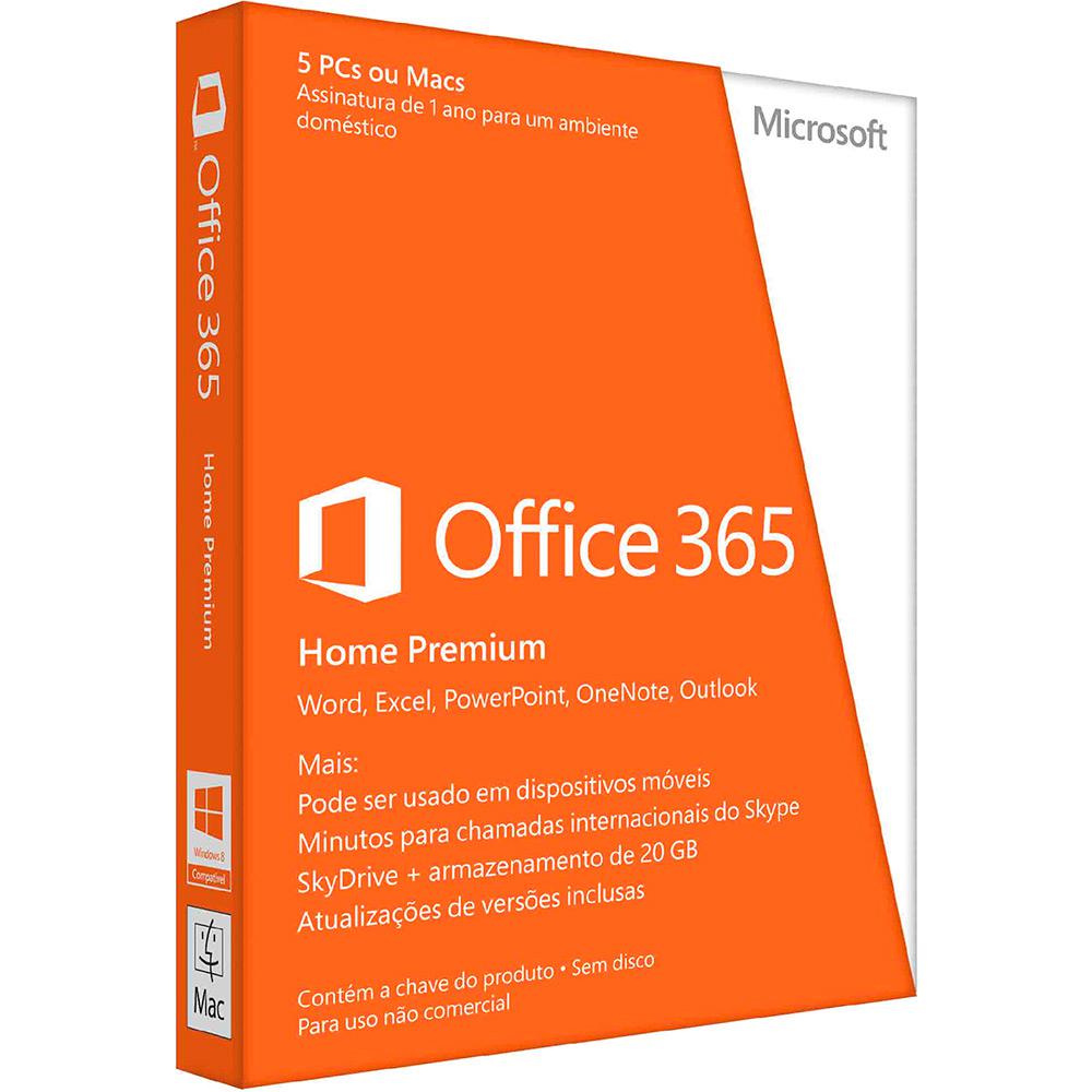 Microsoft Office 365 Home Premium - Para Até 5 Computadores (PC ou Mac) e 5 Tablets é bom? Vale a pena?