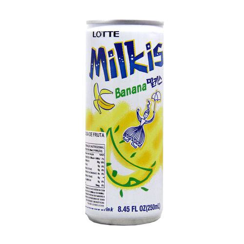 Milkis Bebida Gaseificada Milk & Yogurt Flavor Banana - Lotte 250ml é bom? Vale a pena?